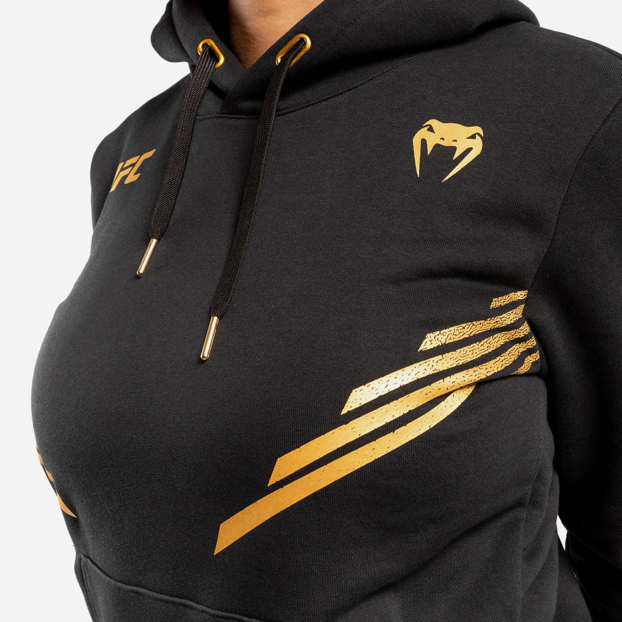 Áo Khoác Thể Thao Nữ Venum Ufc Fight Night Replica - Đen - Supersports Vietnam