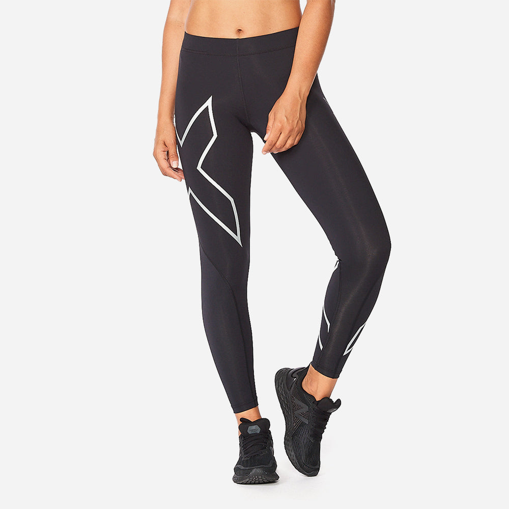 Quần Dài Bó Cơ Nữ 2XU Core Compression - Đen - Supersports Vietnam