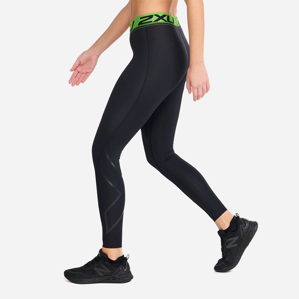 Quần Dài Bó Cơ Nữ 2XU Refresh Recovery Compression - Đen - Supersports Vietnam