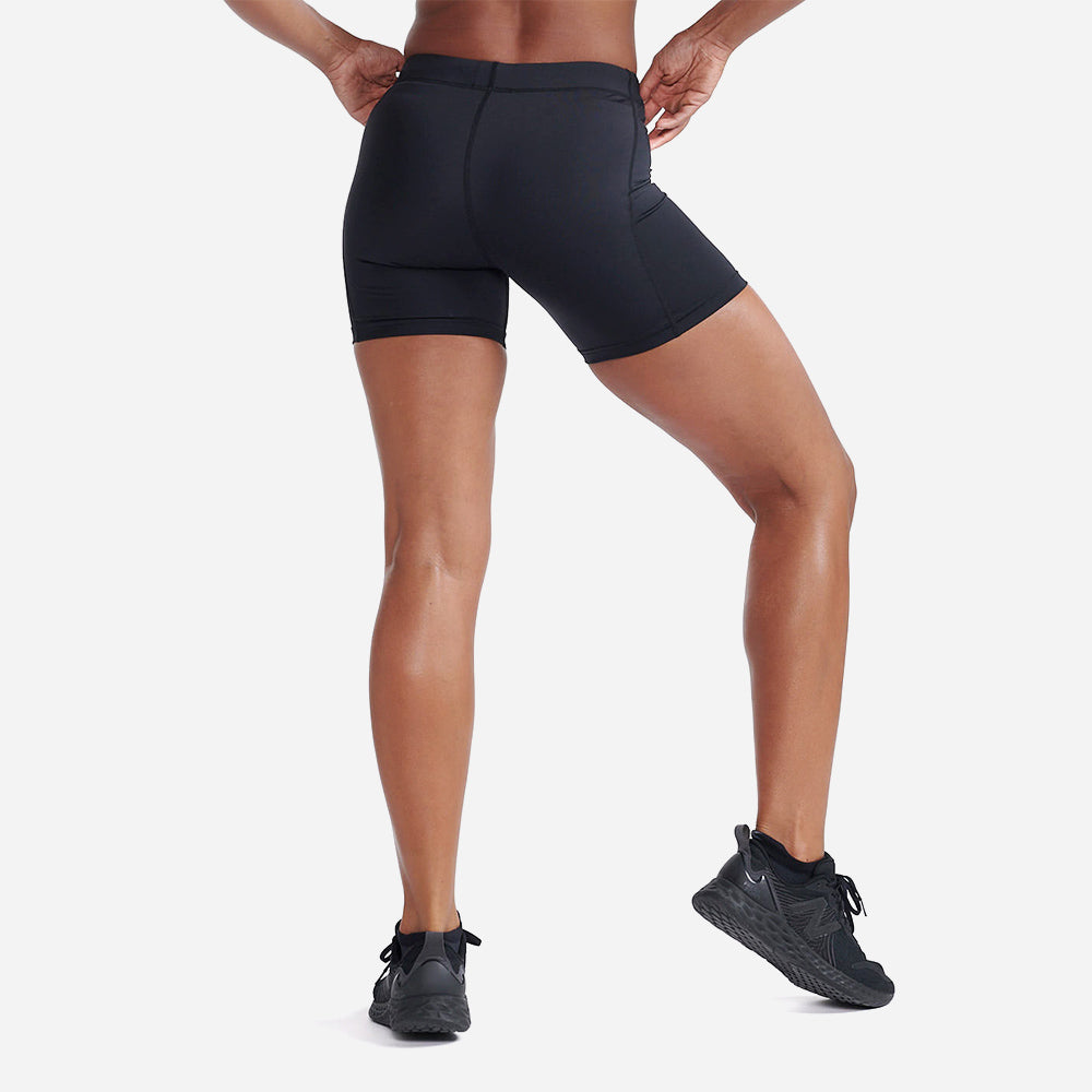 Quần Ngắn Bó Cơ Nữ 2XU Core Compression Game Day - Đen - Supersports Vietnam