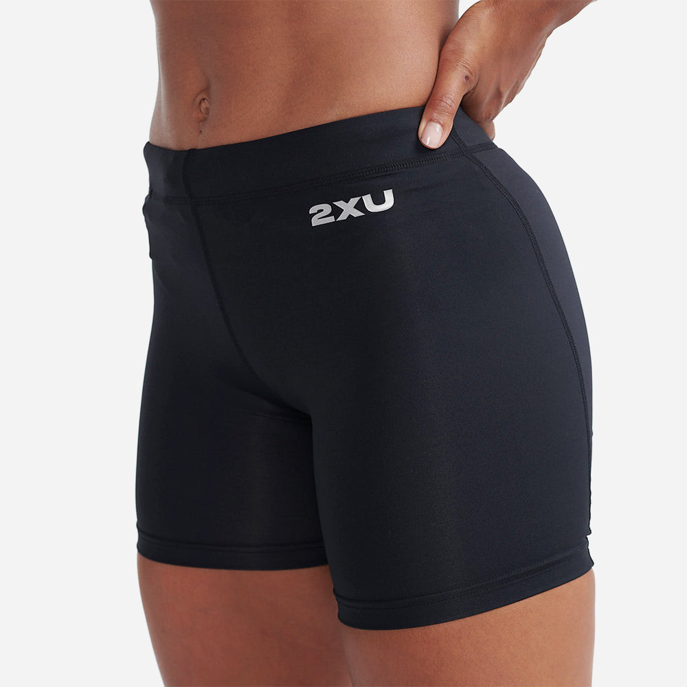 Quần Ngắn Bó Cơ Nữ 2XU Core Compression Game Day - Đen - Supersports Vietnam