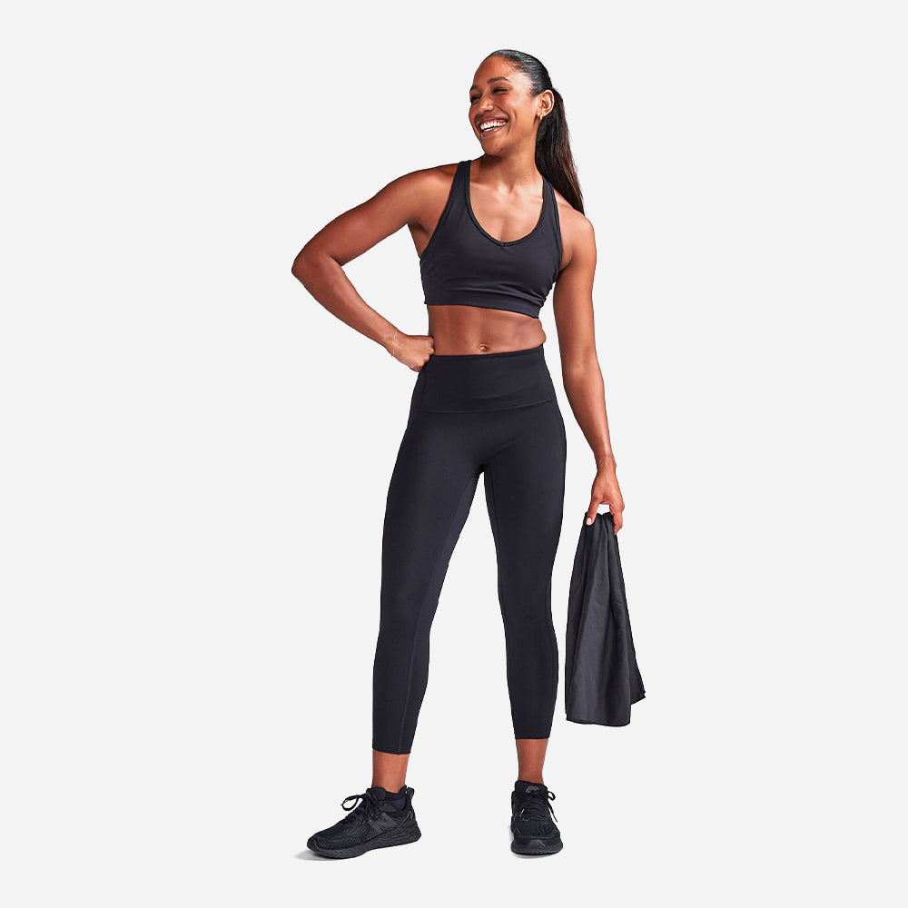 Quần Dài Bó Cơ Nữ 2XU Form Stash Hi-Rise Compression 7/8 - Đen - Supersports Vietnam