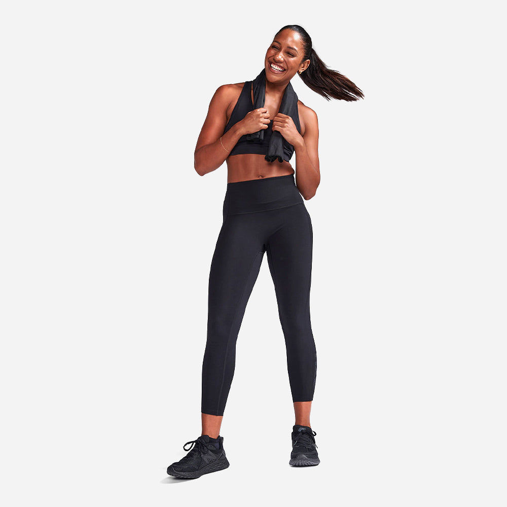 Quần Dài Bó Cơ Nữ 2XU Form Stash Hi-Rise Compression 7/8 - Đen - Supersports Vietnam