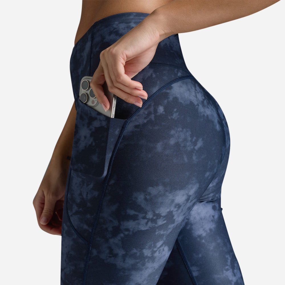 Quần Dài Bó Cơ Nữ 2XU Aero Hi-Rise - Xanh Navy - Supersports Vietnam