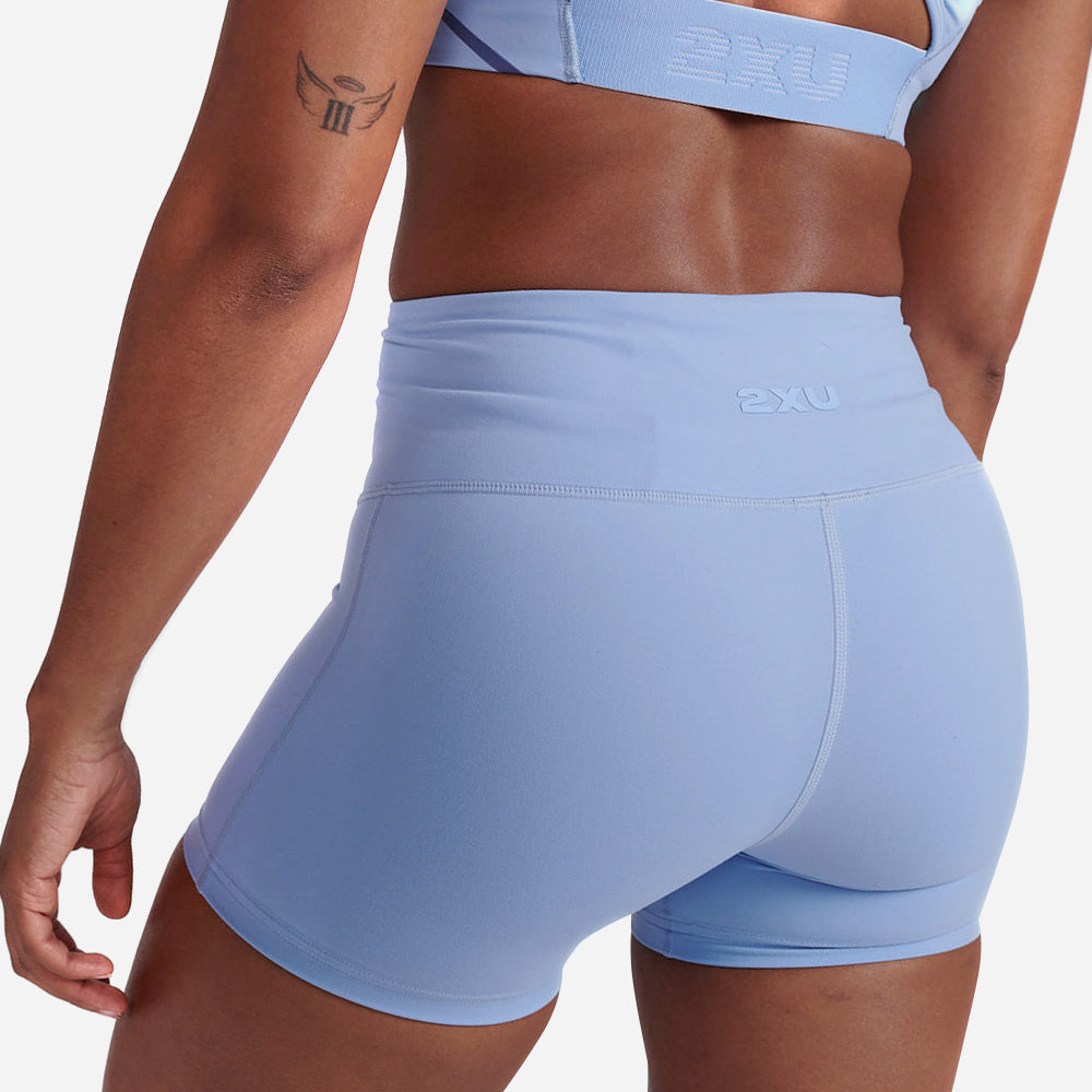 Quần Ngắn Bó Cơ Nữ 2XU Form Soft Touch Hi-Rise Compression - Xanh Dương - Supersports Vietnam