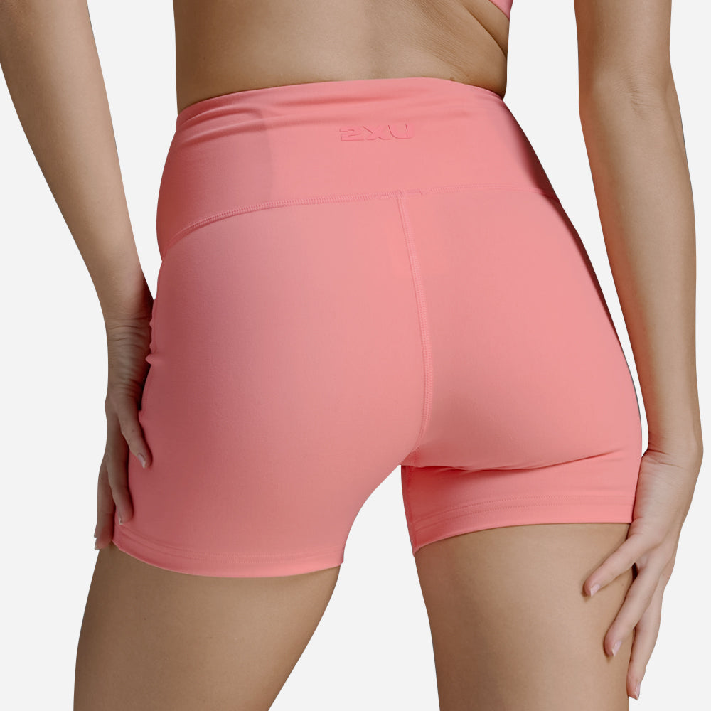 Quần Ngắn Bó Cơ Nữ 2XU Form Hi-Rise - Hồng - Supersports Vietnam