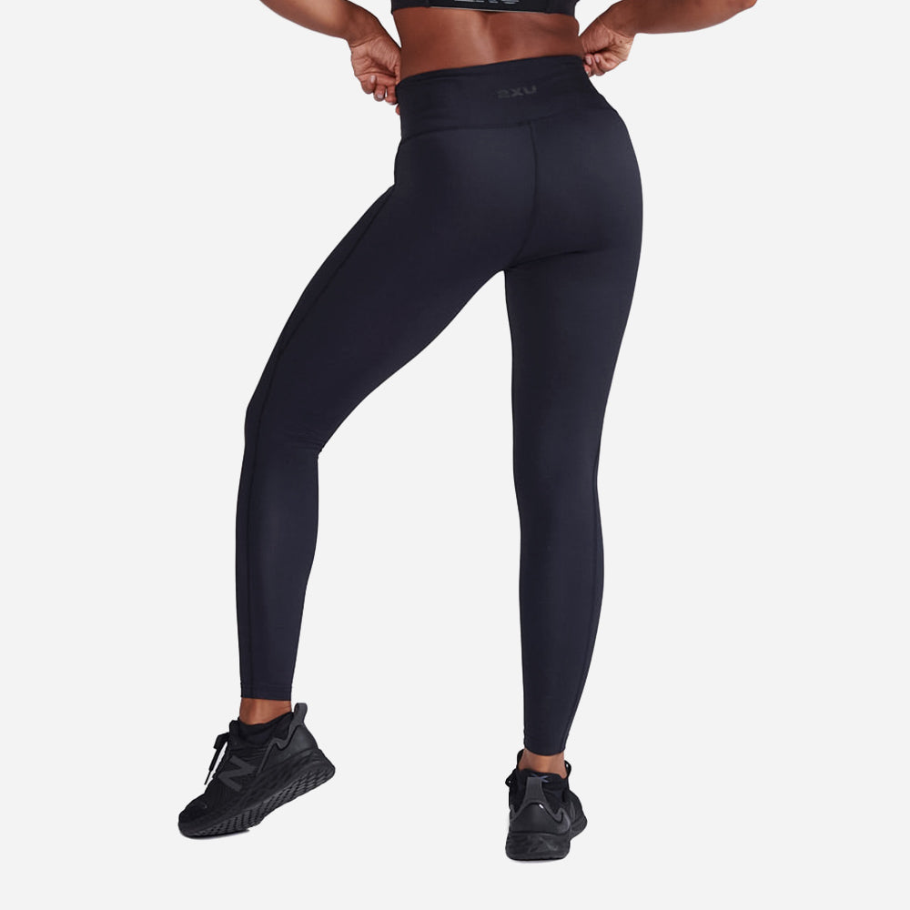 Quần Dài Bó Cơ Nữ 2XU Form Hi-Rise - Đen - Supersports Vietnam