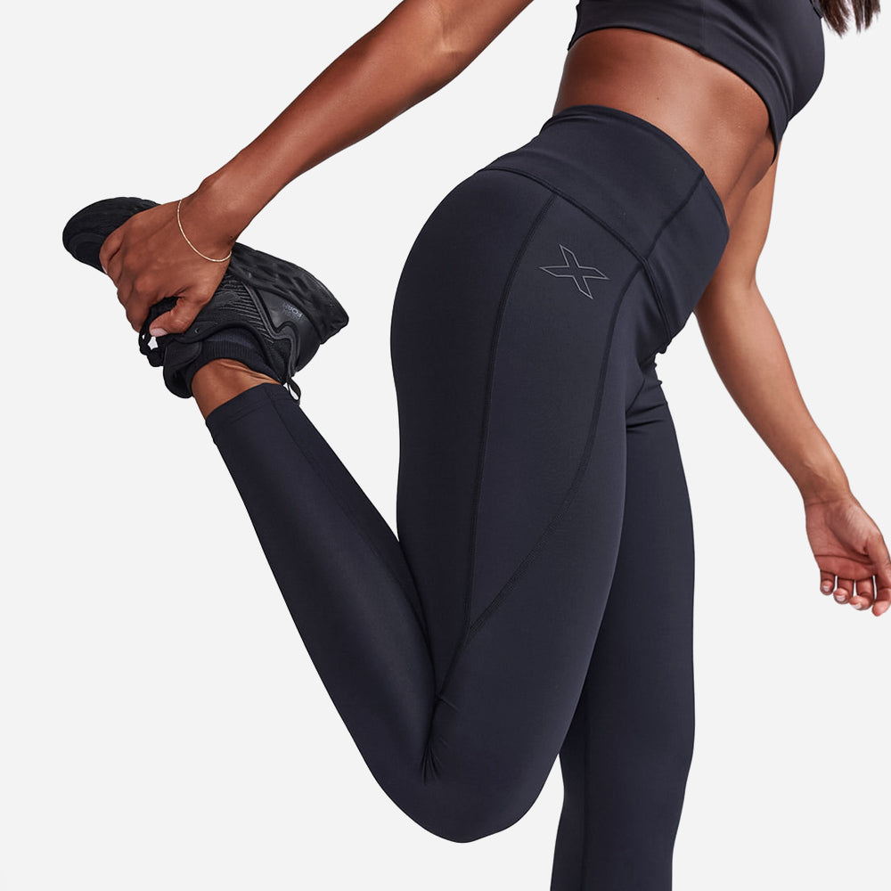 Quần Dài Bó Cơ Nữ 2XU Form Hi-Rise - Đen - Supersports Vietnam