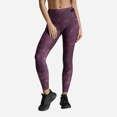 Quần Bó Cơ Chạy Bộ Nữ 2XU Aero Mesh Hi-Rise Compression - Tím - Supersports Vietnam