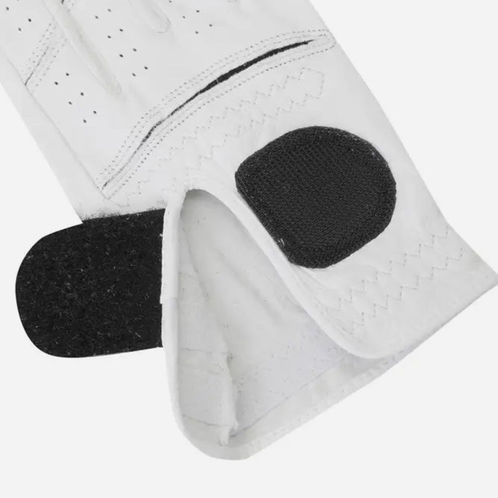 Găng Tay Golf Phải Nam Waac Lambskin Checker 
(Right Handed) - Trắng - Supersports Vietnam