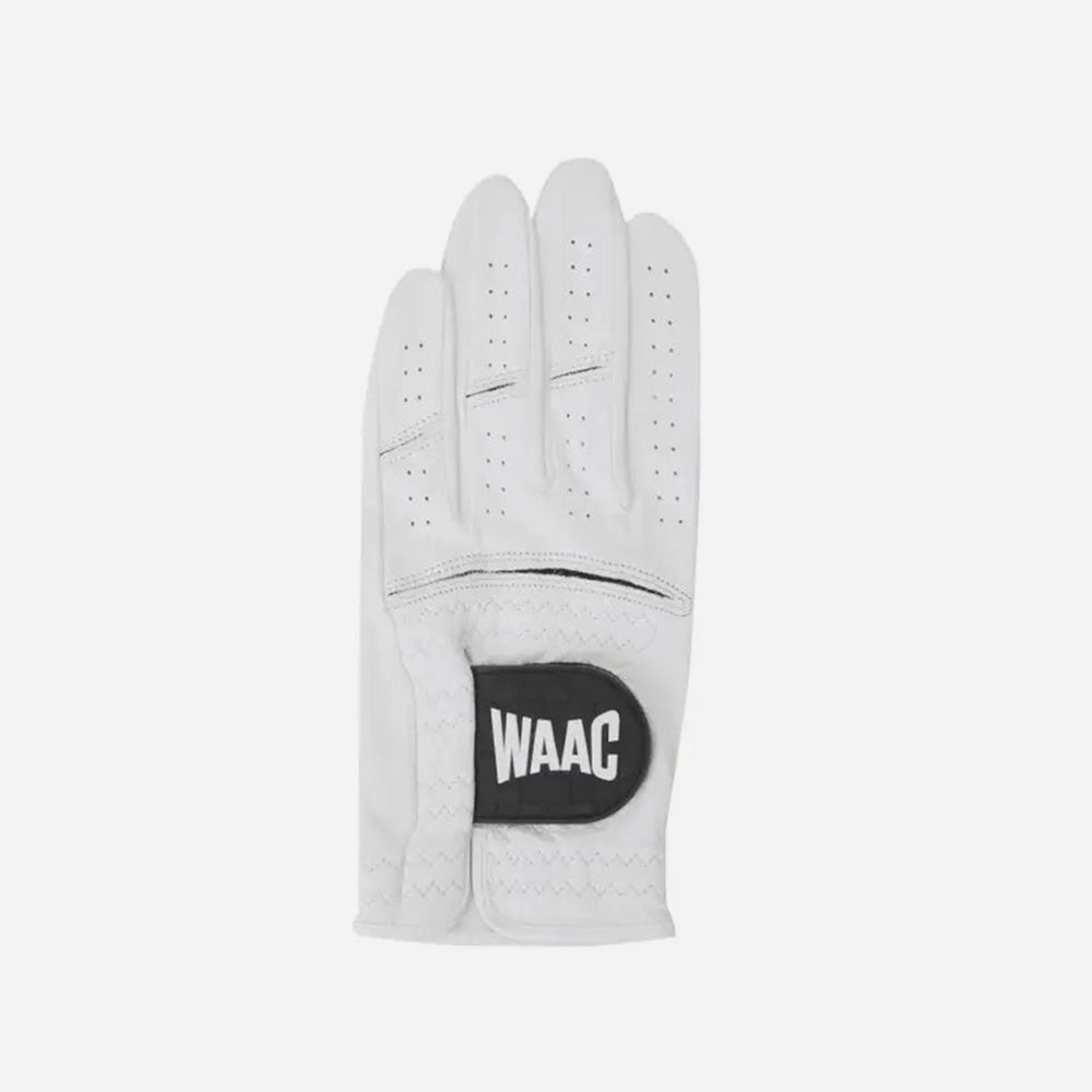 Găng Tay Golf Phải Nam Waac Lambskin Checker 
(Right Handed) - Trắng - Supersports Vietnam