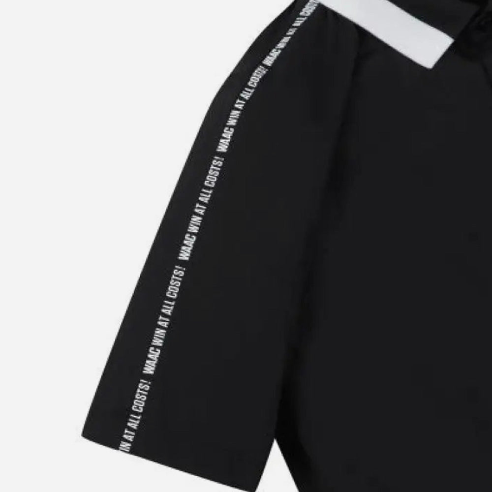 Áo Golf Tay Ngắn Nam Waac Player'S Edition Metalic Waccky Point - Đen - Supersports Vietnam