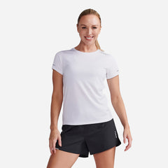 Áo Tay Ngắn Nữ 2XU Aero - Trắng - Supersports Vietnam
