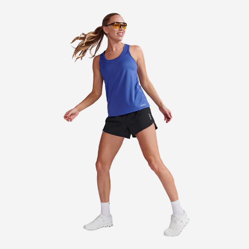 Áo Ba Lỗ Nữ 2XU Aero Singlet - Xanh Dương - Supersports Vietnam