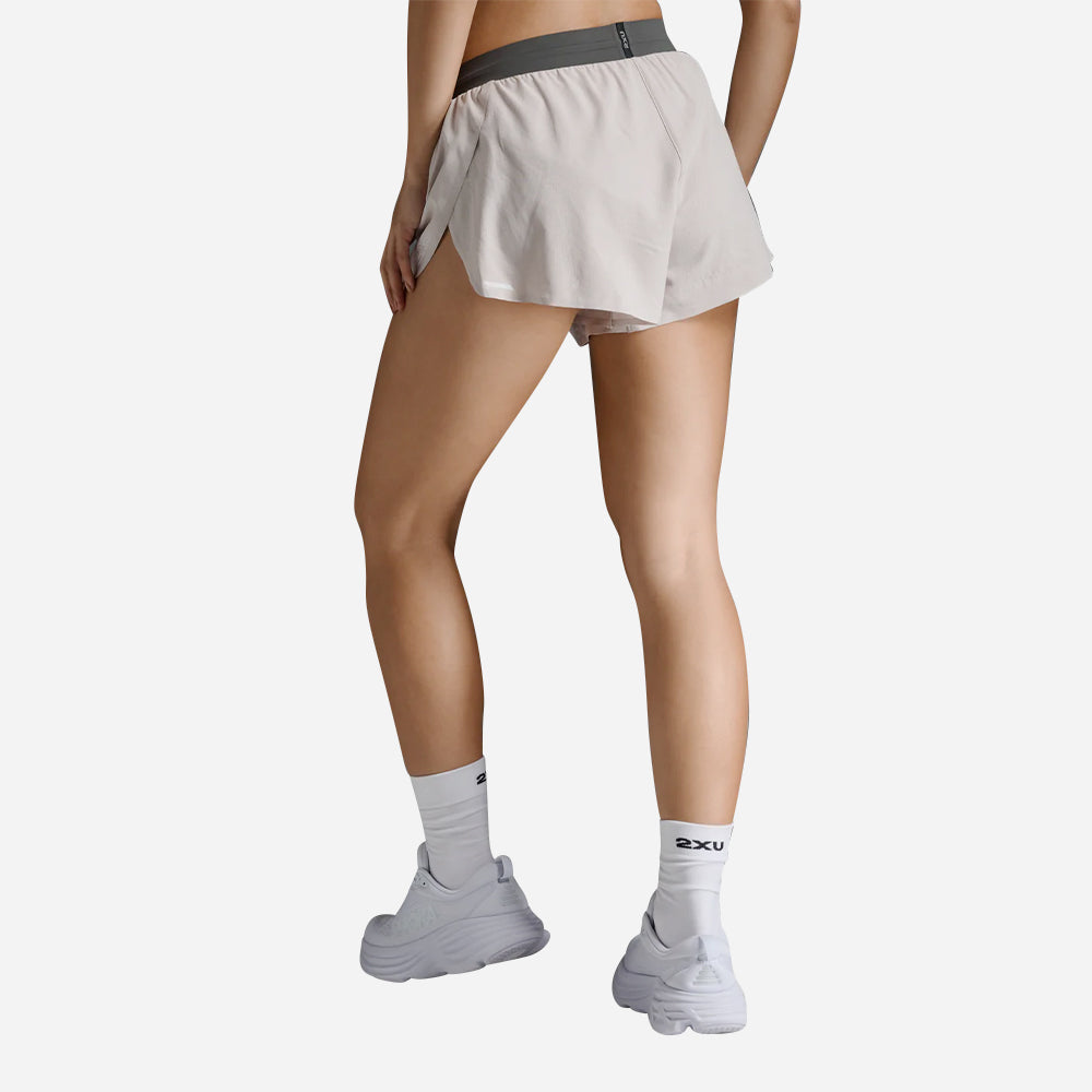Quần Ngắn Nữ 2XU Light Speed - Be - Supersports Vietnam