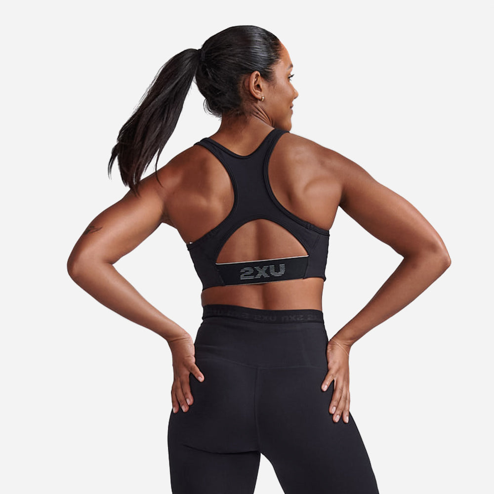 Áo Bra Nữ 2XU Motion Racerback - Đen - Supersports Vietnam