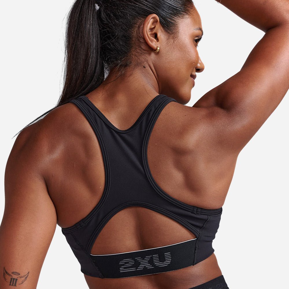 Áo Bra Nữ 2XU Motion Racerback - Đen - Supersports Vietnam