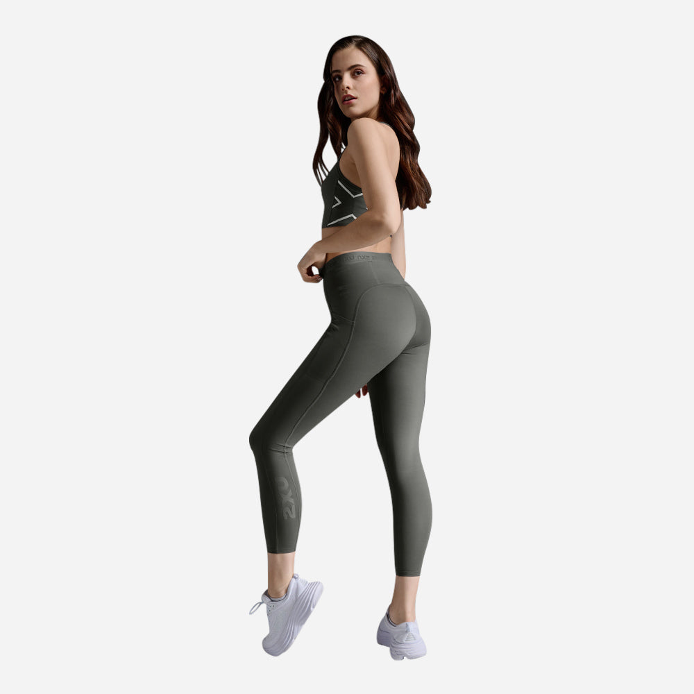 Áo Bra Thể Thao Nữ 2XU Motion Racerback - Xám - Supersports Vietnam