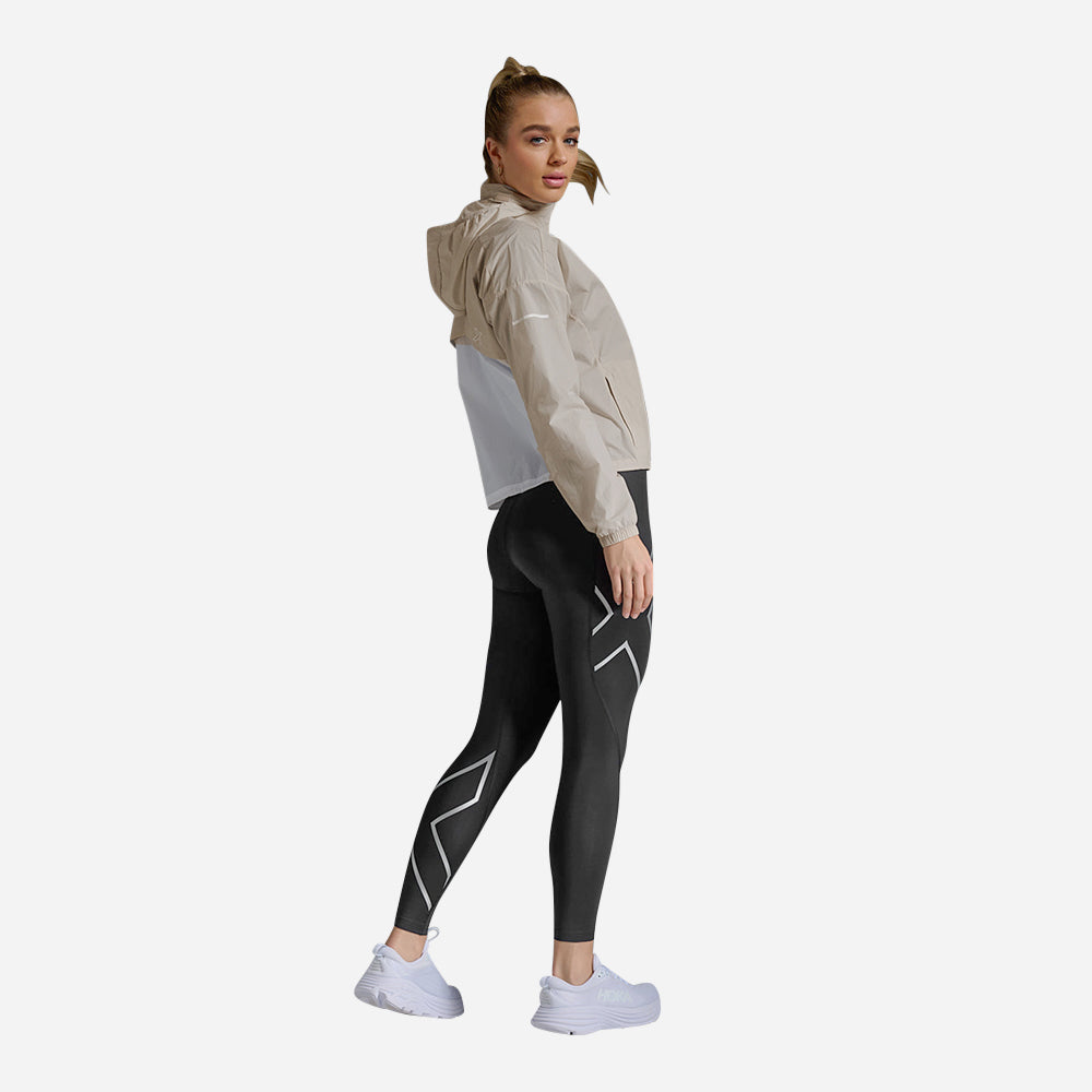 Áo Khoác Nữ 2XU Aero Windbreaker - Xám - Supersports Vietnam