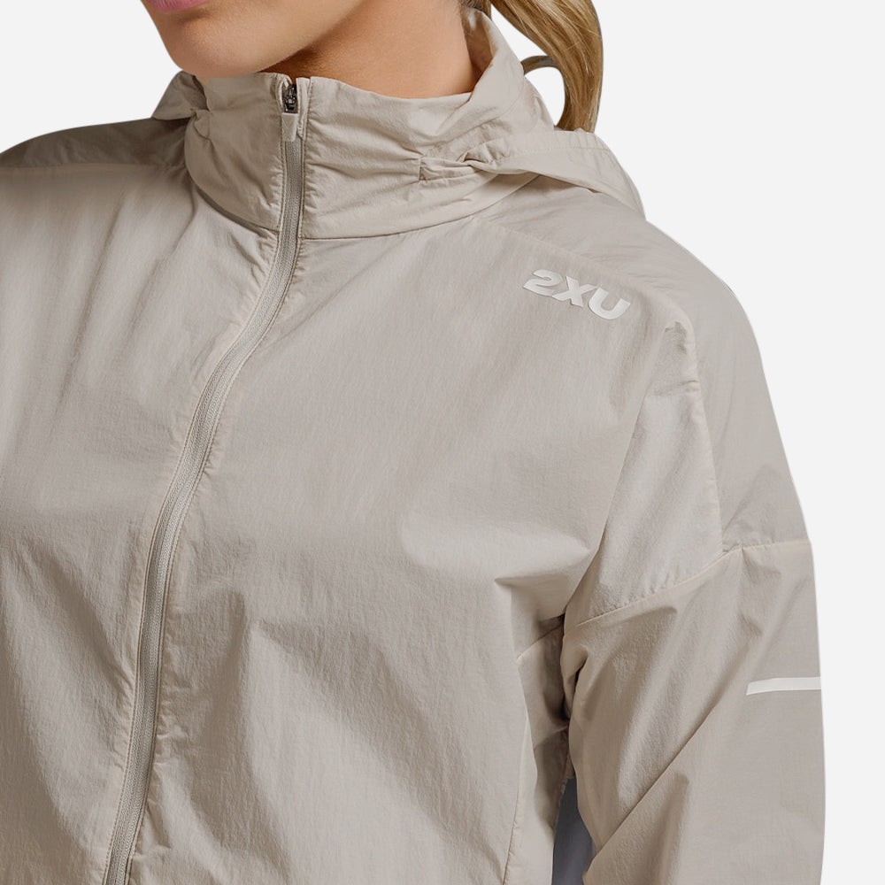 Áo Khoác Nữ 2XU Aero Windbreaker - Xám - Supersports Vietnam