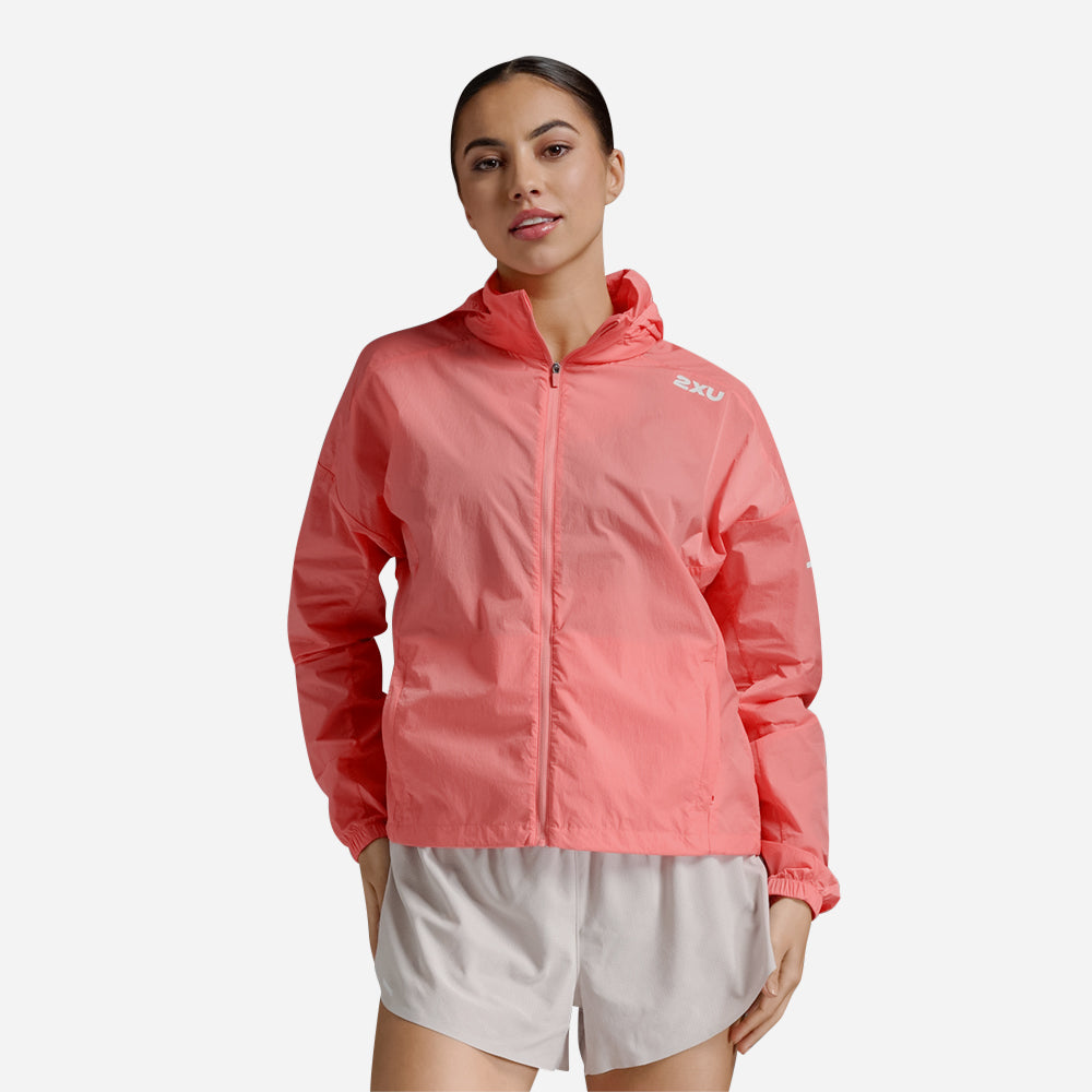 Áo Khoác Nữ 2XU Aero Windbreaker - Hồng - Supersports Vietnam