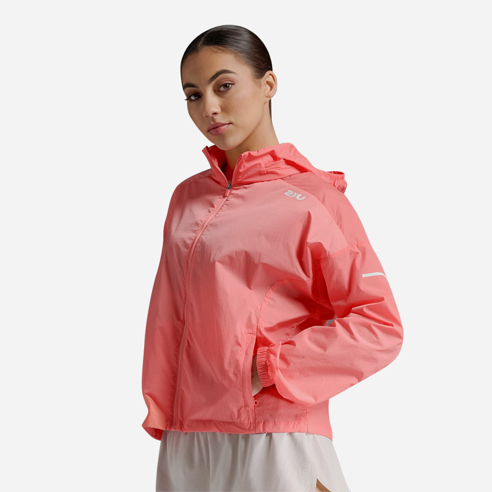 Áo Khoác Nữ 2XU Aero Windbreaker - Hồng - Supersports Vietnam