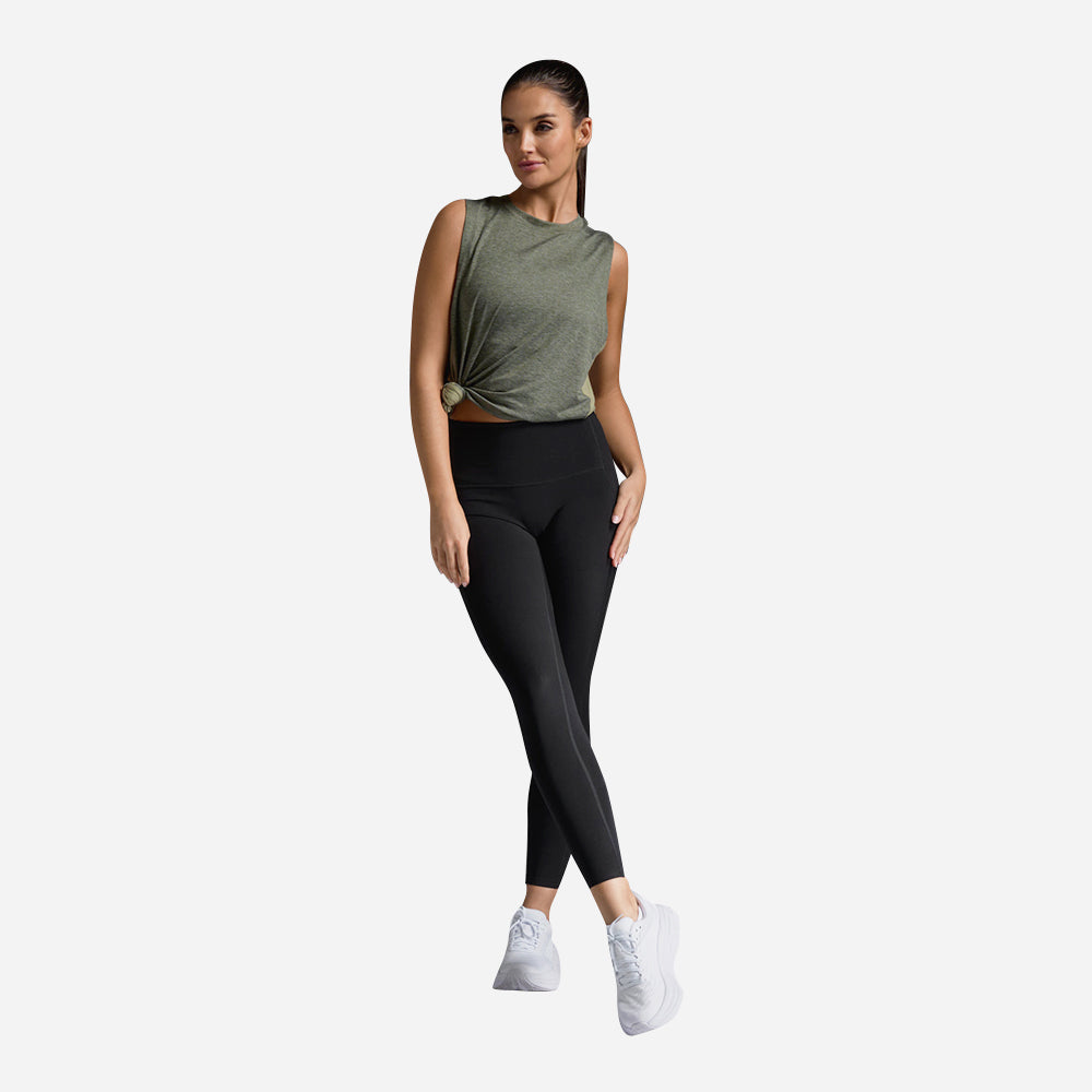 Áo Ba Lỗ Nữ 2XU Motion Sport Mesh - Xanh Quân Đội - Supersports Vietnam