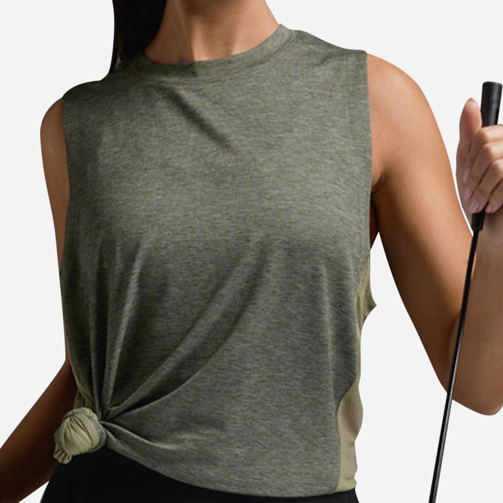 Áo Ba Lỗ Nữ 2XU Motion Sport Mesh - Xanh Quân Đội - Supersports Vietnam
