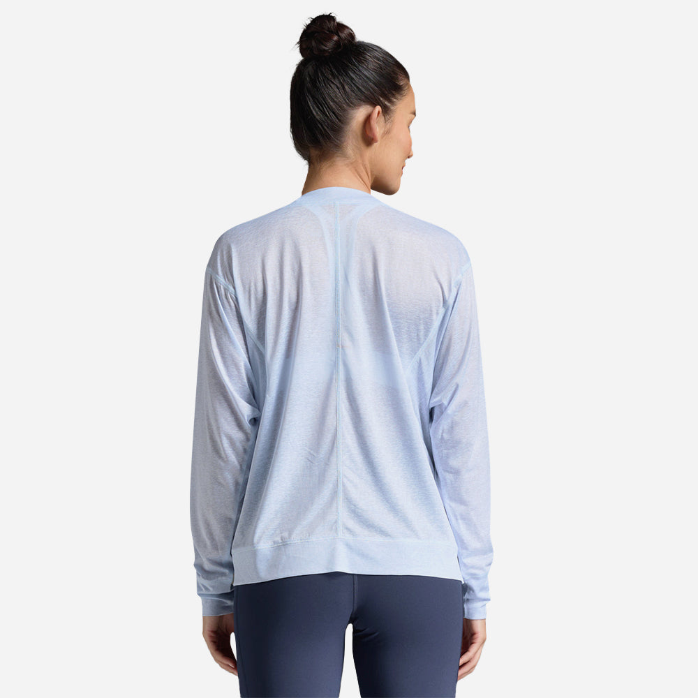 Áo Thun Tay Dài Nữ 2XU Relight - Xanh Dương - Supersports Vietnam