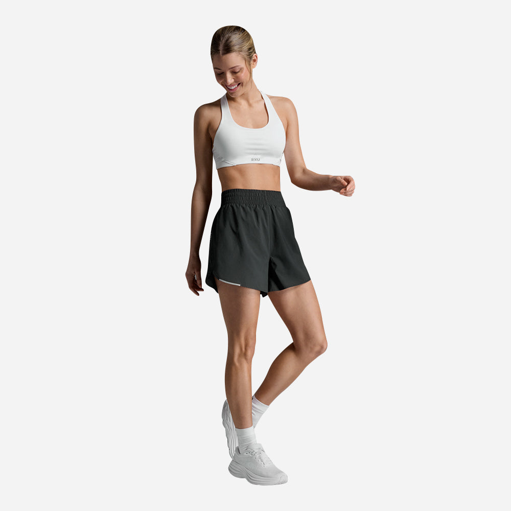 Áo Bra Thể Thao Nữ 2XU Aero Mesh Medium Impact - Trắng - Supersports Vietnam