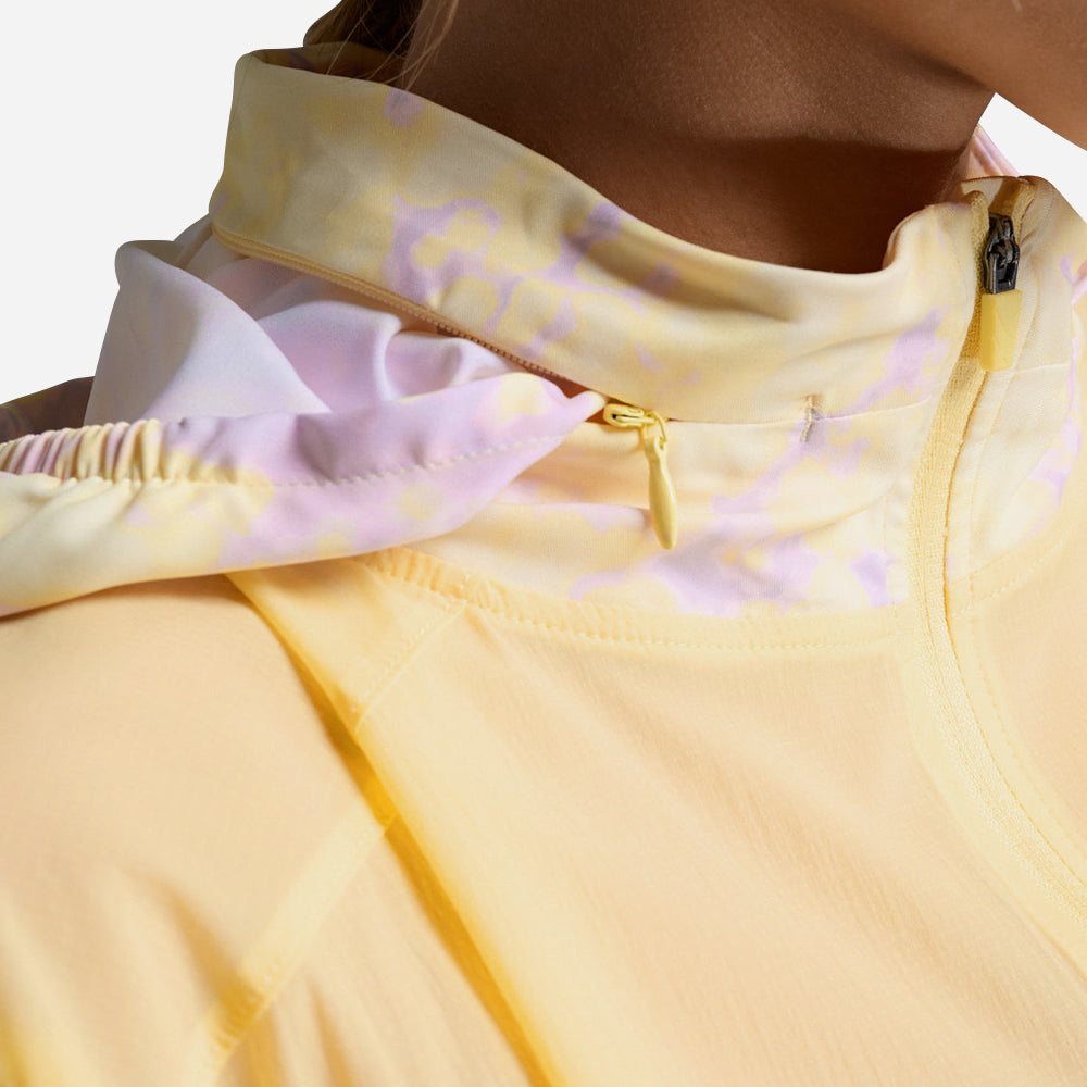 Áo Khoác Chạy Bộ Nữ 2XU Aero Sheer Windbreaker - Vàng - Supersports Vietnam