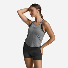 Áo Ba Lỗ Nữ 2XU Form Soft Jersey Crop - Xám - Supersports Vietnam