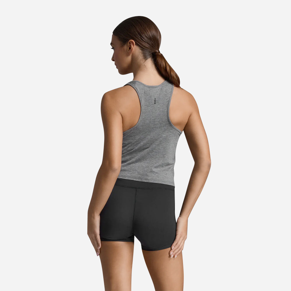 Áo Ba Lỗ Nữ 2XU Form Soft Jersey Crop - Xám - Supersports Vietnam