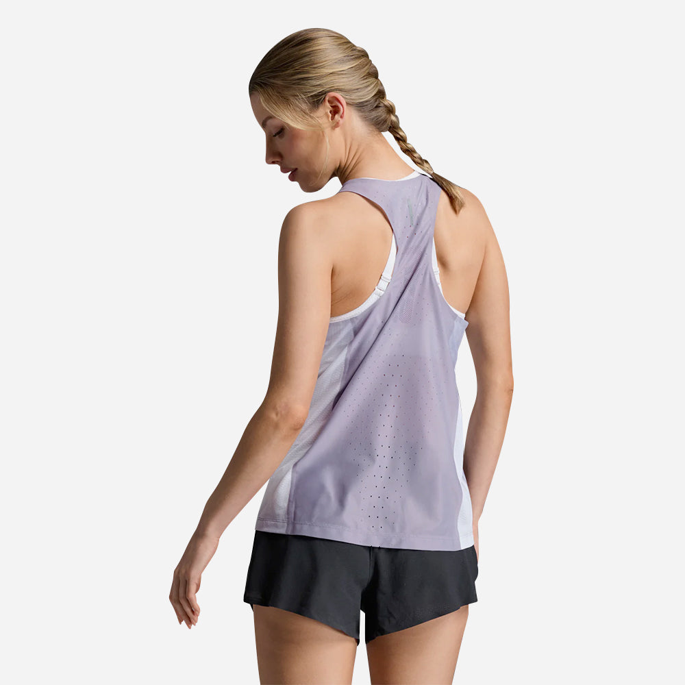 Áo Ba Lỗ Nữ 2XU Light Speed React Singlet - Tím - Supersports Vietnam