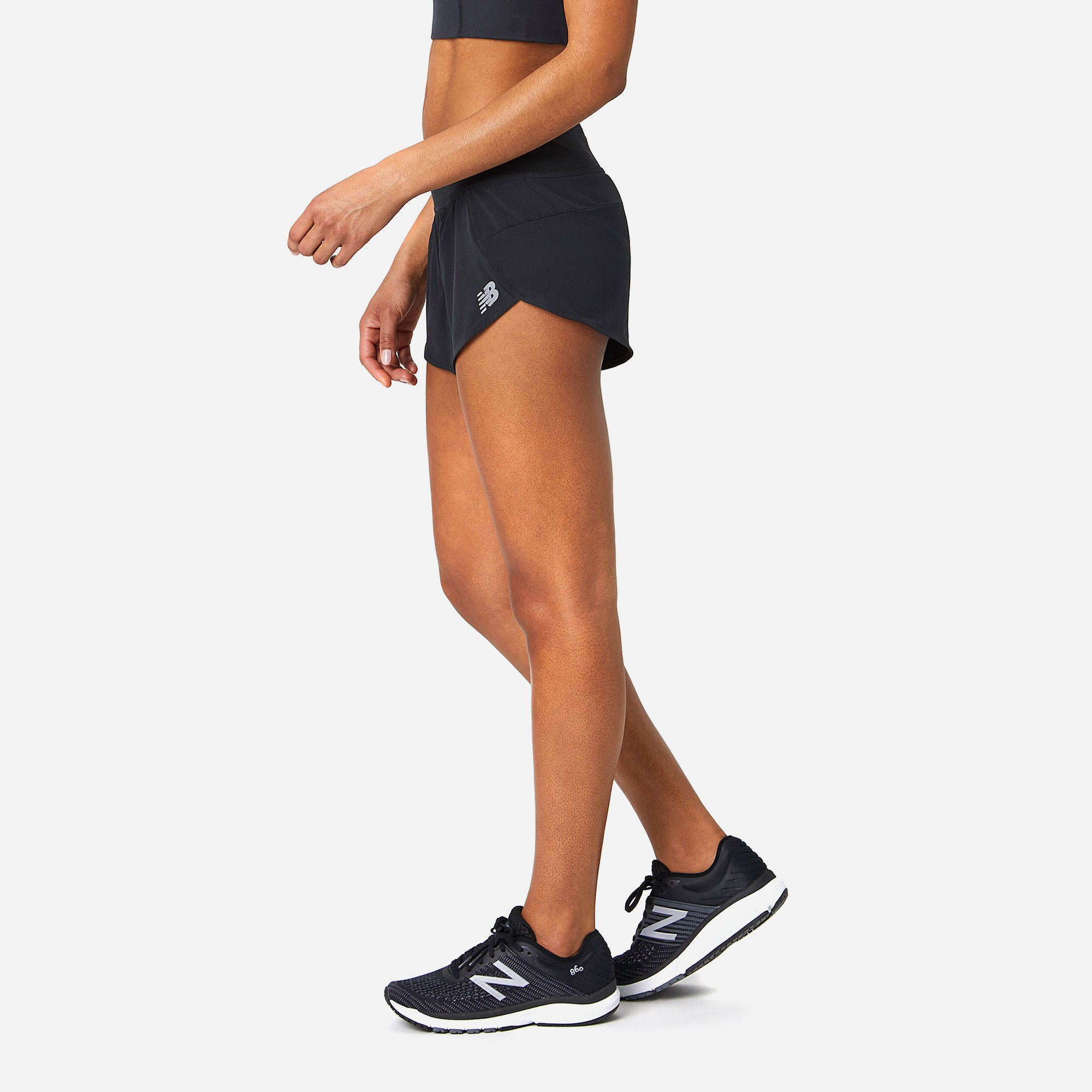 Quần Ngắn Thể Thao Nữ New Balance Impact Run 3 Inch - Đen - Supersports Vietnam
