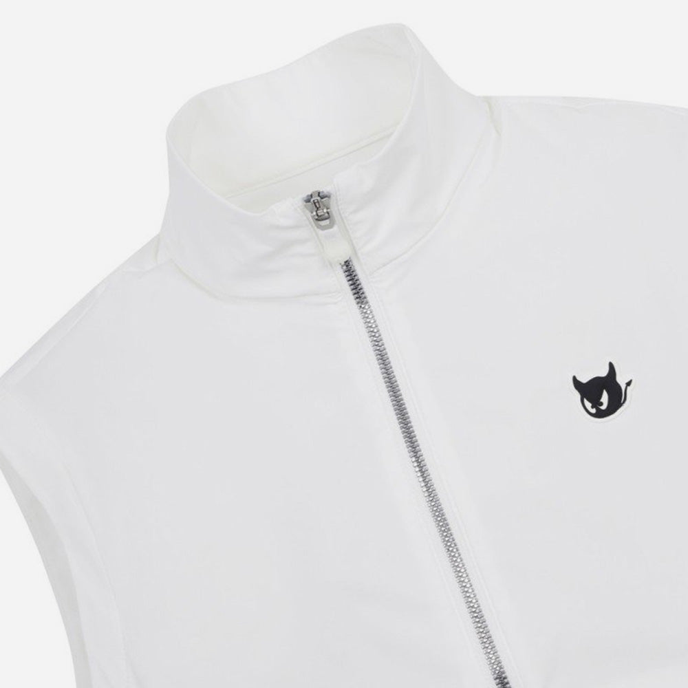 Áo Khoác Golf Nữ Waac Stretch Essential Sleeveless - Trắng - Supersports Vietnam