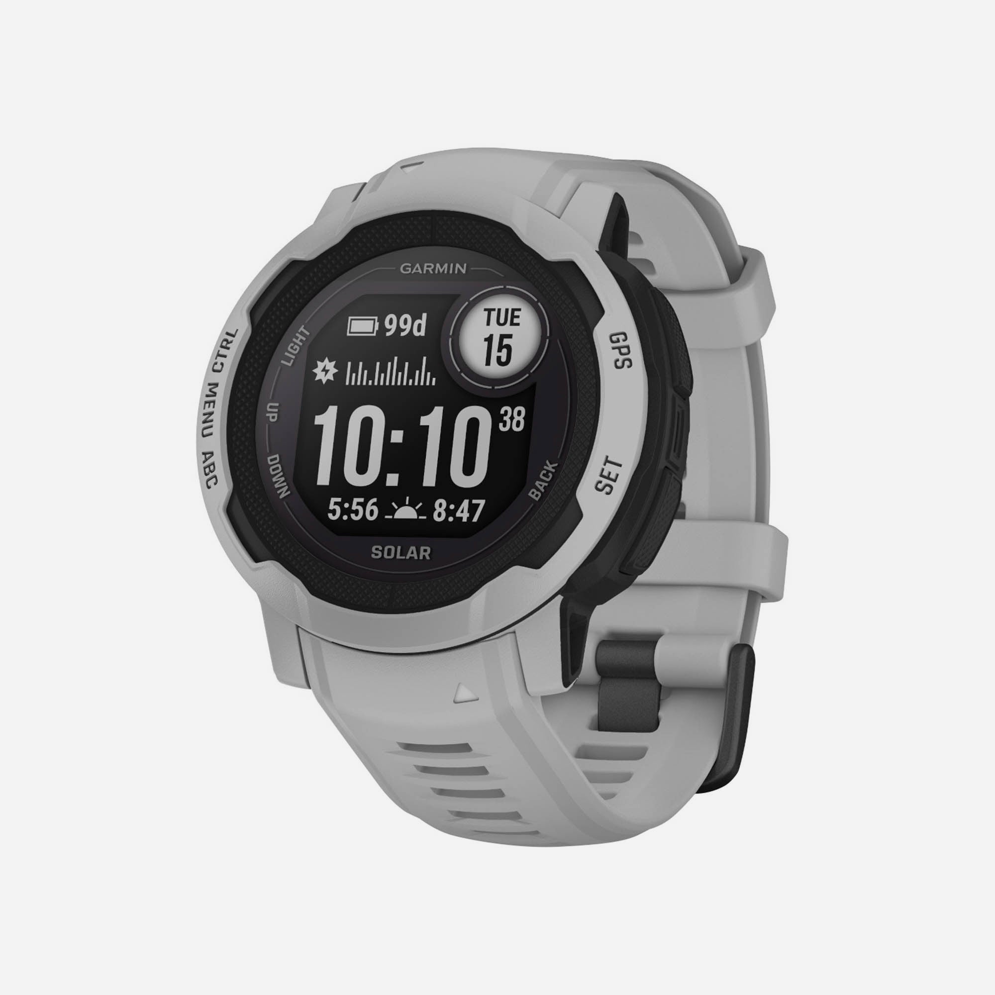Đồng Hồ Garmin Instinct 2 Solar - Xám - Supersports Vietnam
