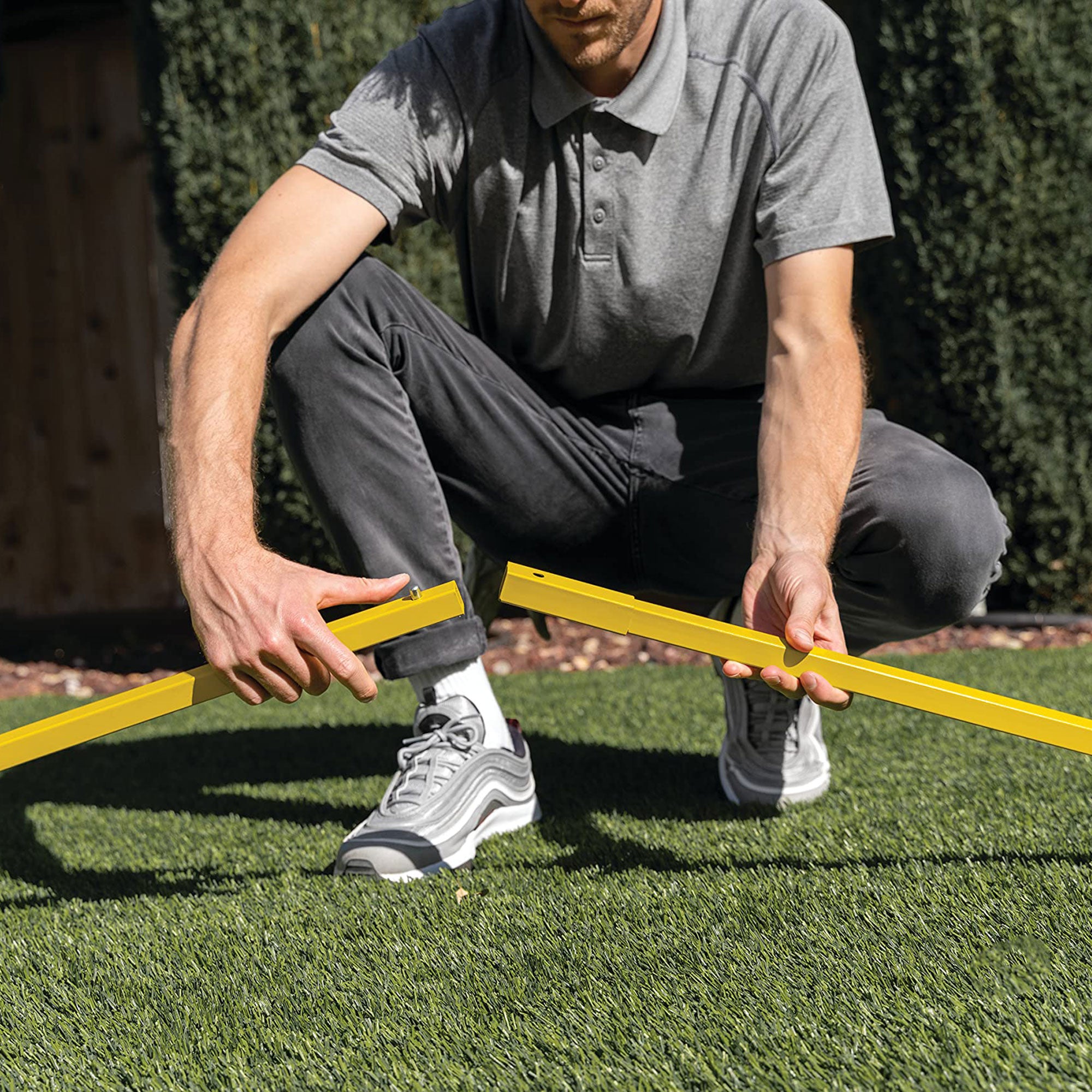 Bộ Dụng Cụ Tập Gôn Sklz Home Range Golf Net - Xám - Supersports Vietnam