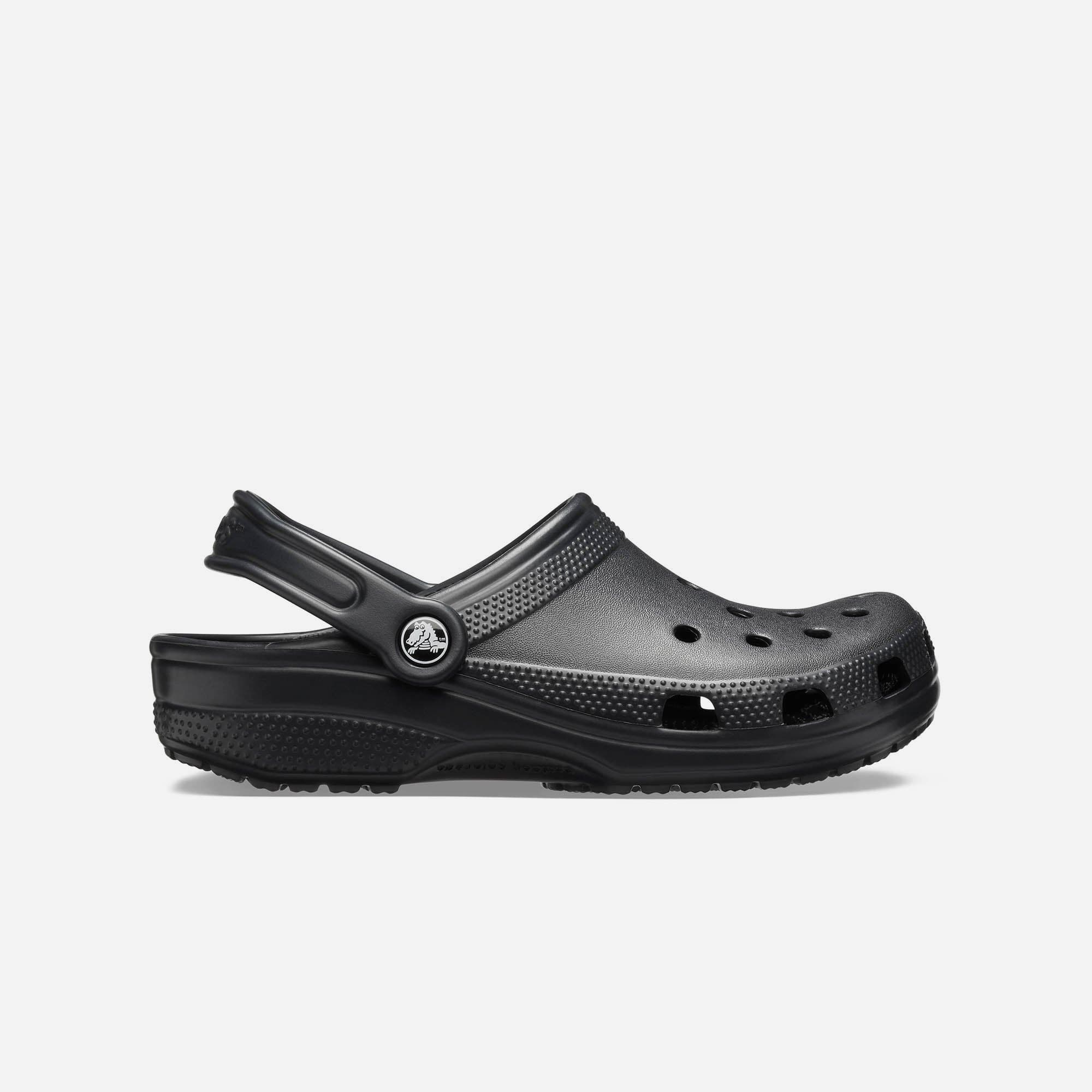 Giày Clog Unisex Crocs Classic - Đen - Supersports Vietnam