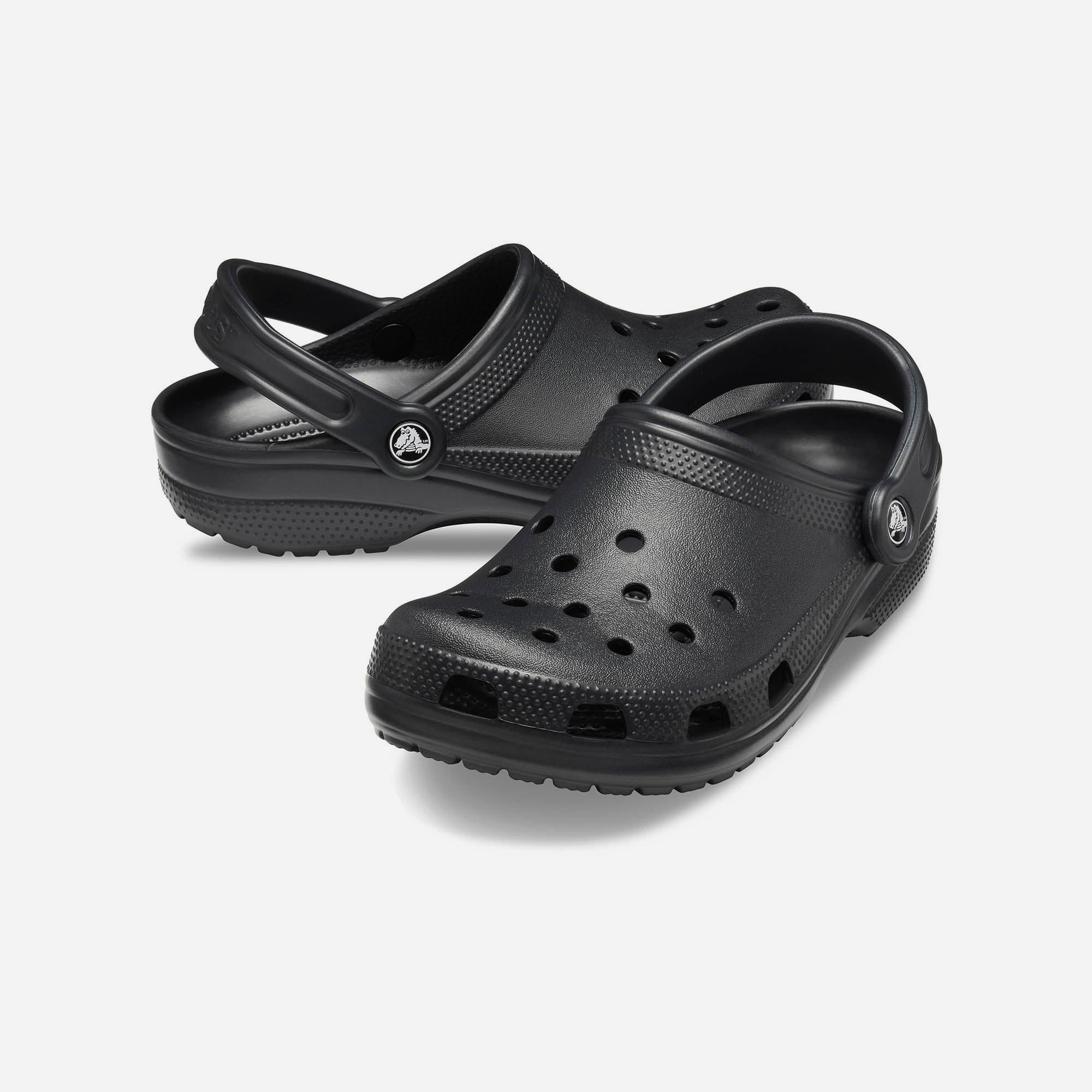 Giày Clog Unisex Crocs Classic - Đen - Supersports Vietnam