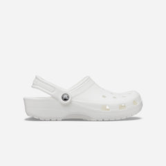 Giày Clog Unisex Crocs Classic - Trắng - Supersports Vietnam