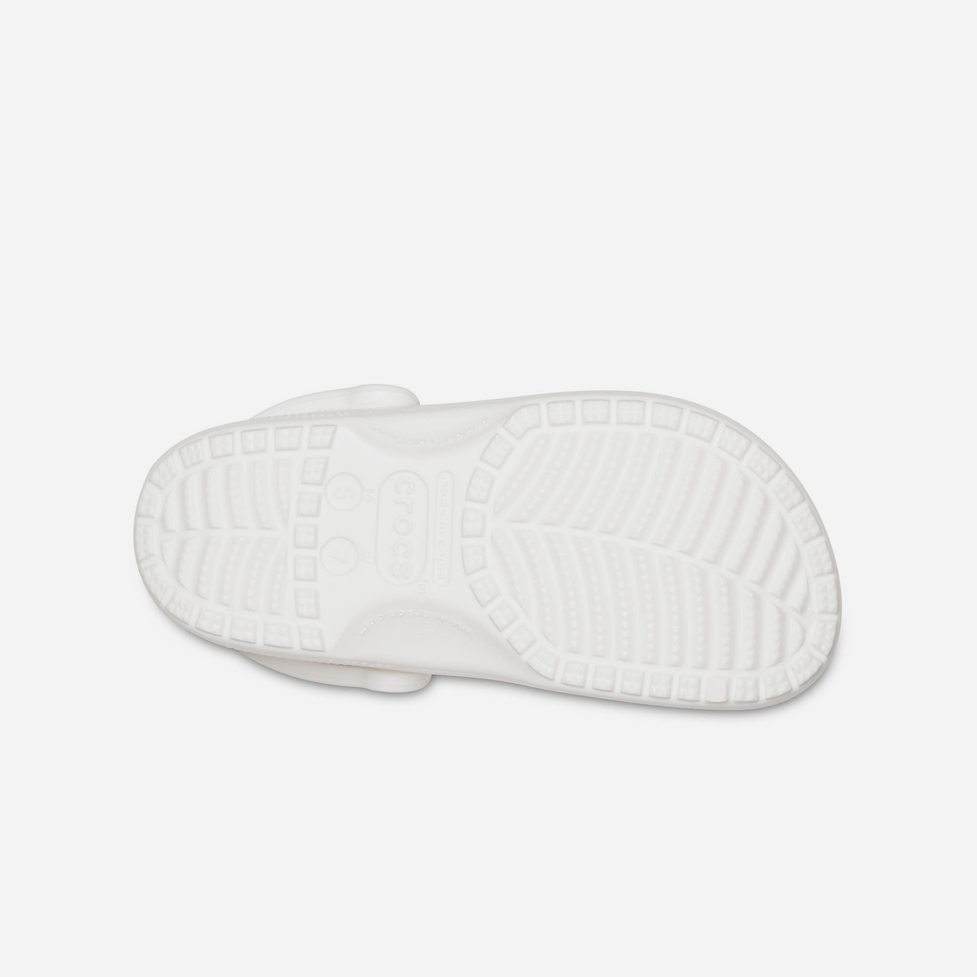 Giày Clog Unisex Crocs Classic - Trắng - Supersports Vietnam