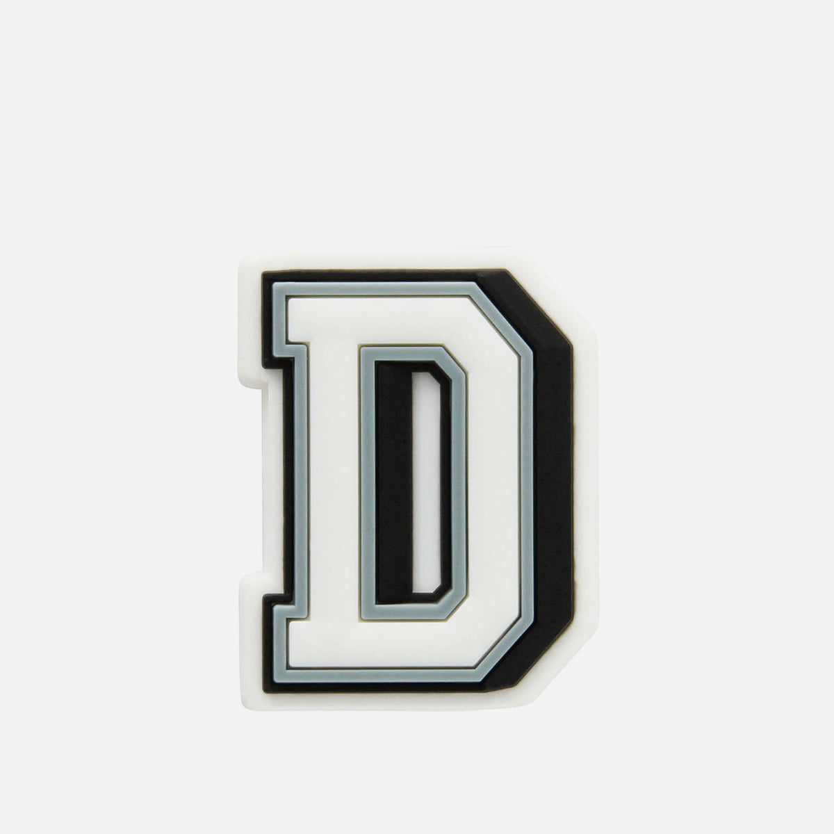 Phụ Kiện Jibbitz™ Letter D - Trắng