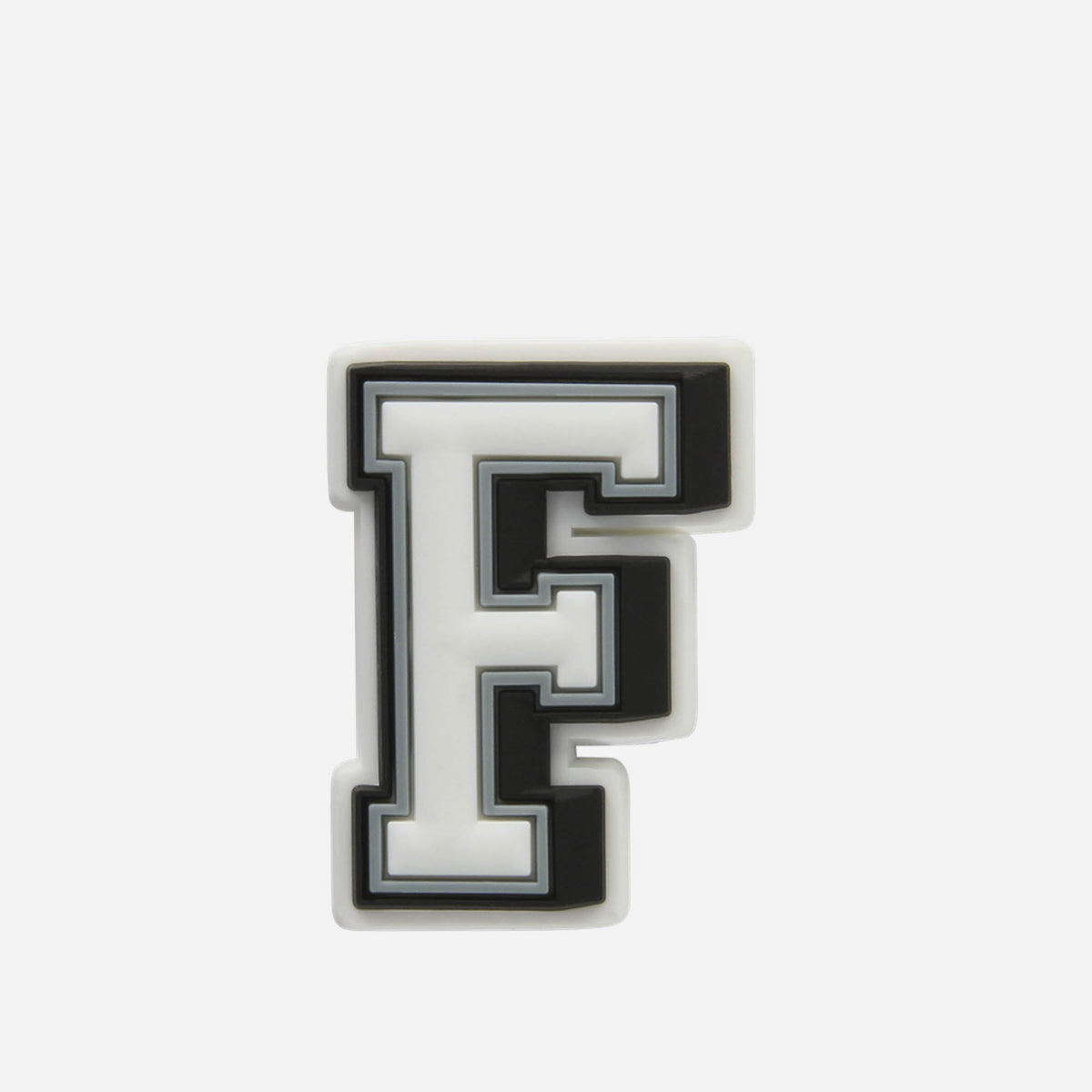 Phụ Kiện Jibbitz™ Letter F - Trắng