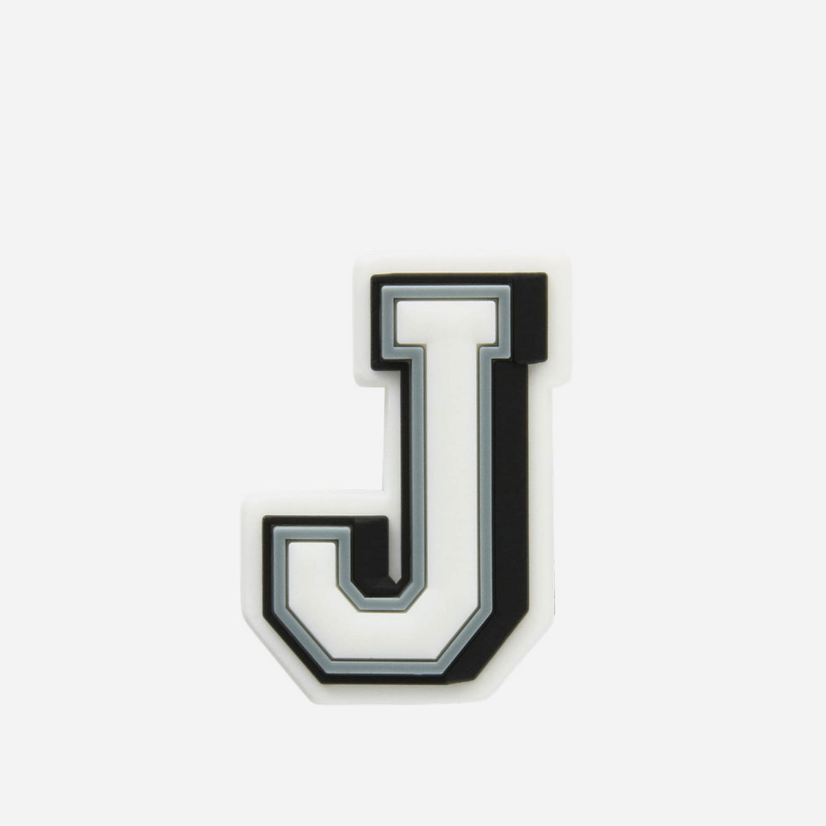 Phụ Kiện Jibbitz™ Letter J - Trắng