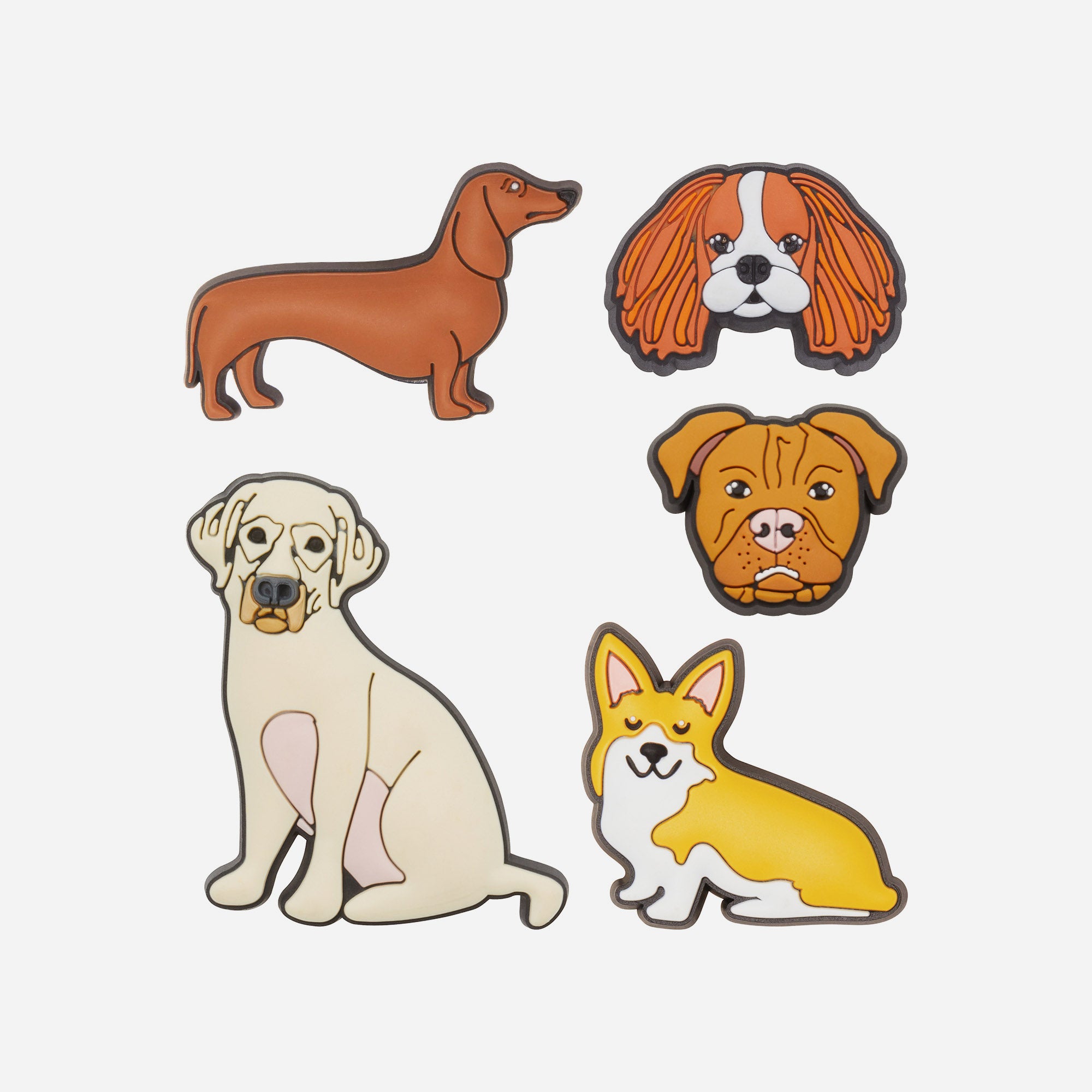 Phụ Kiện Jibbitz™ Puppy Love - Nhiều Màu - Supersports Vietnam