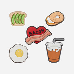 Phụ Kiện Jibbitz™ Breakfast Food - Nhiều Màu - Supersports Vietnam