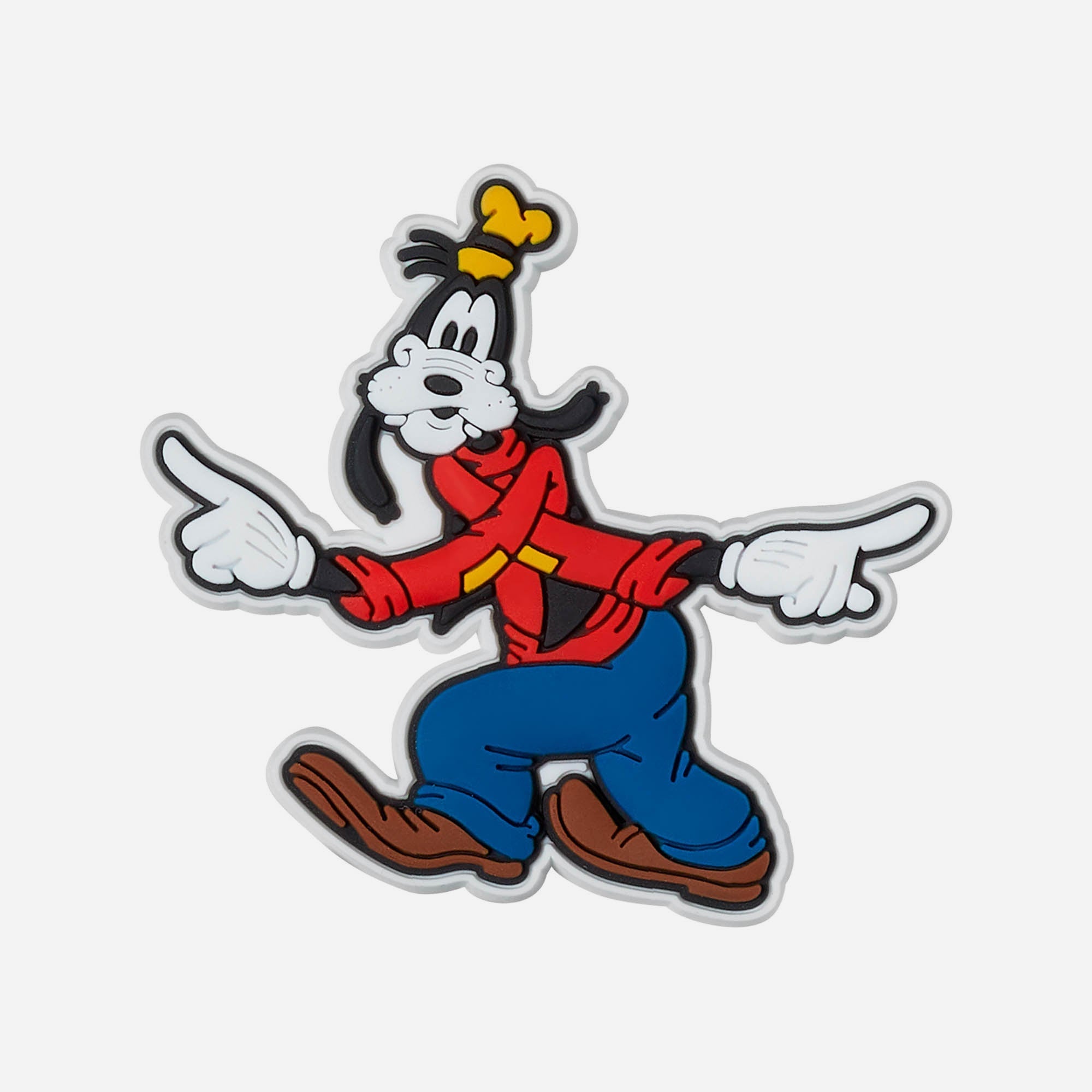 Phụ Kiện Jibbitz™S Disney Goofy Character - Đỏ - Supersports Vietnam