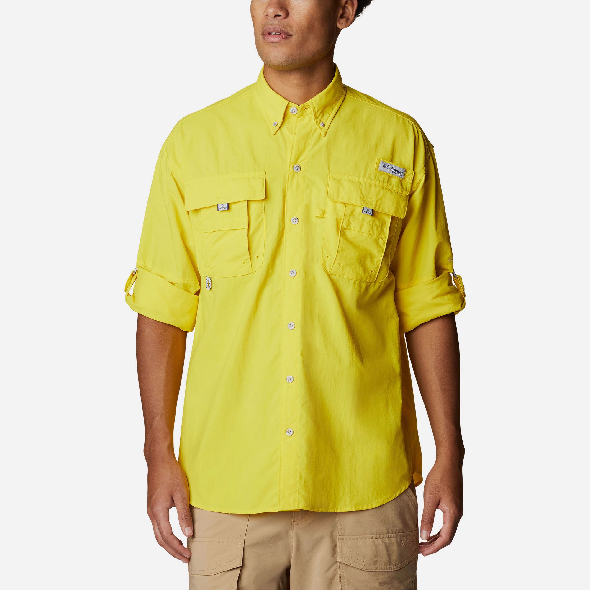Áo Sơ Mi Dài Tay Chống Nắng Nam Columbia Bahama™ Ii - Vàng - Supersports Vietnam