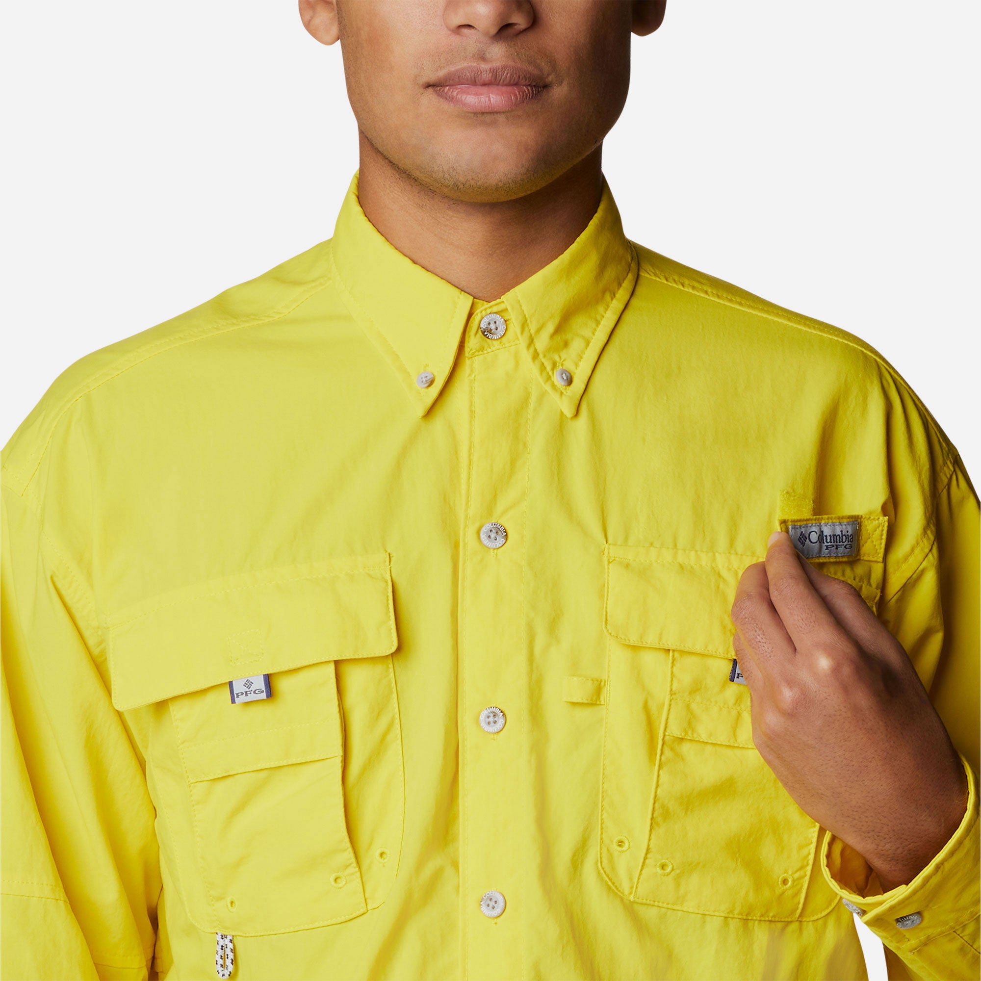 Áo Sơ Mi Dài Tay Chống Nắng Nam Columbia Bahama™ Ii - Vàng - Supersports Vietnam